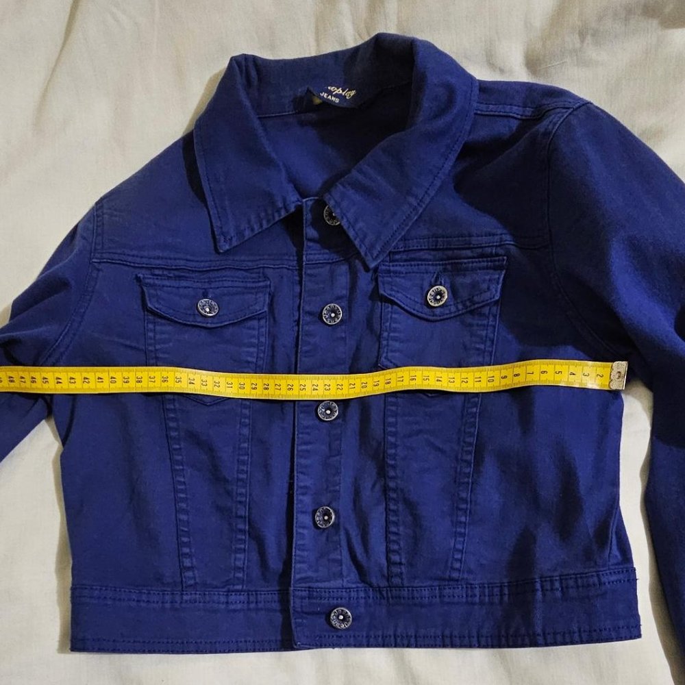 Newplay Jeans Cropped Jacket - Picture 4 of 9